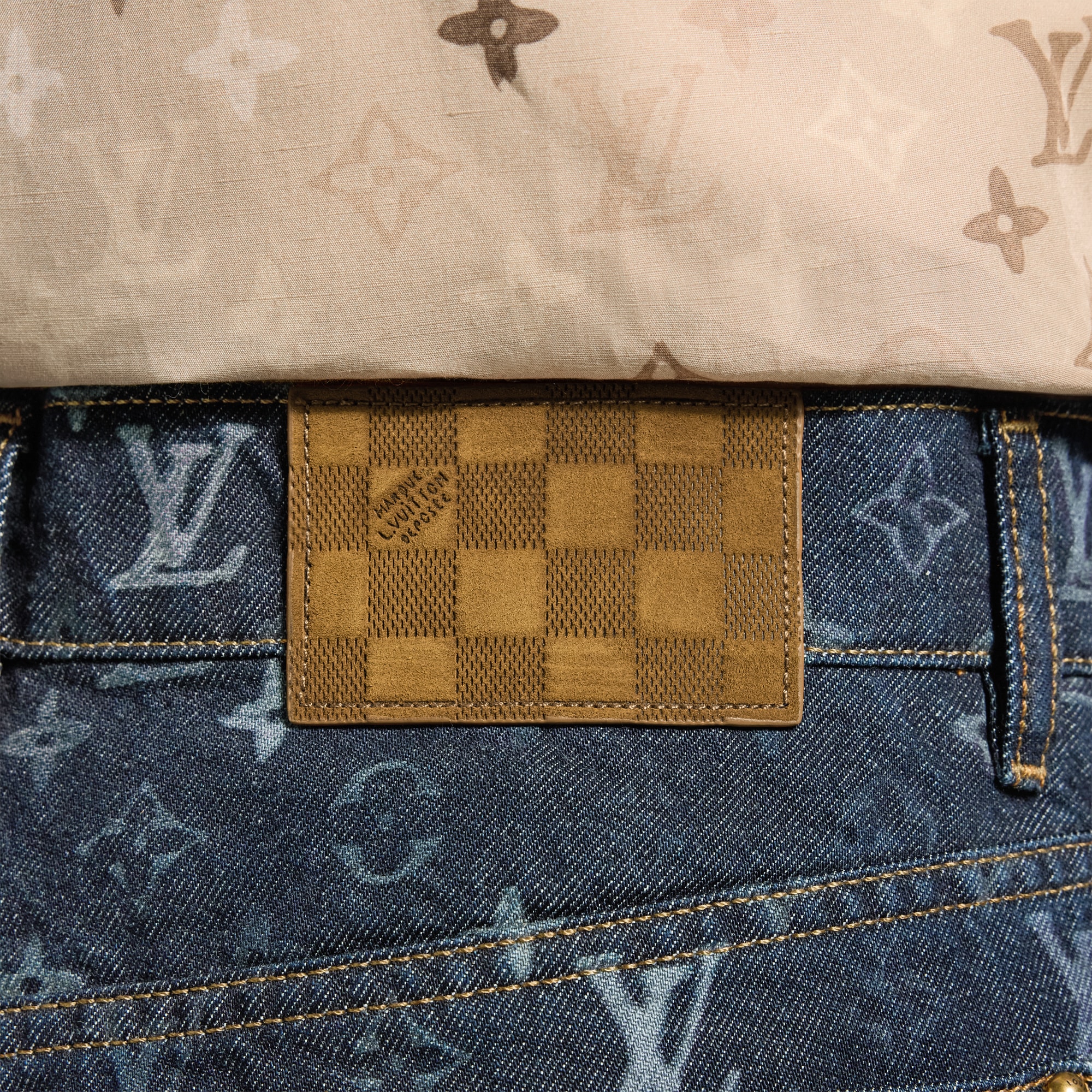 Monogram Denim Shorts - Men - Ready-to-Wear | LOUIS VUITTON ®